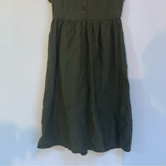 Handmade Linen Dress - Picture 6 of 8